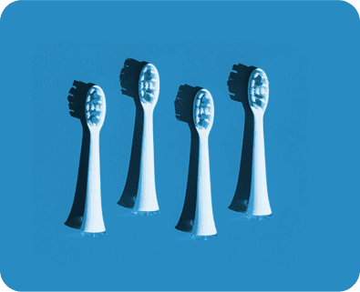 Premium Replacement Heads (Pack of 4)